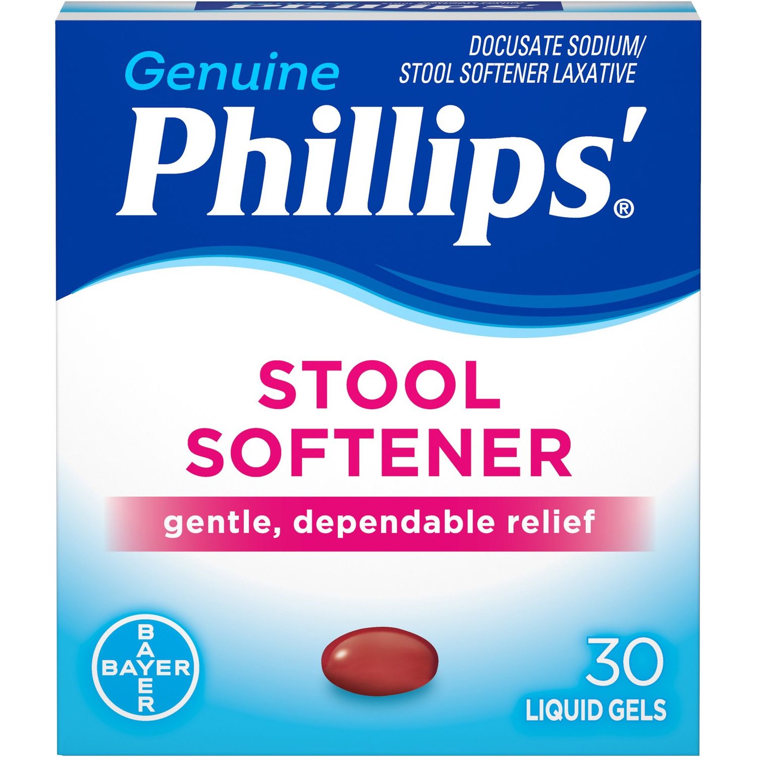 Phillip&#39;s, Stool Softener, 30 Liquid Gels - $6.99