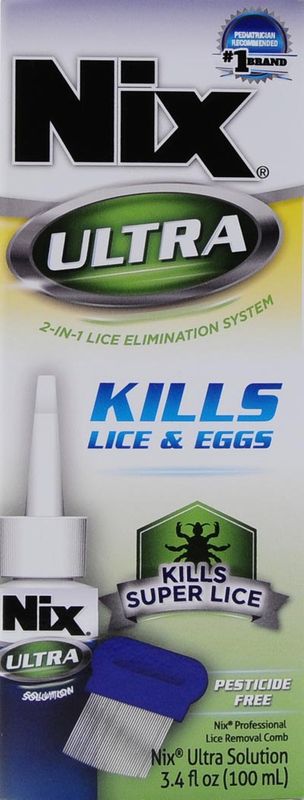 Nix Ultra Lice Removal Kit Lice Treatment Hair Solution &amp; Lice Removal Comb - 3.4 Fl Oz - $28.99