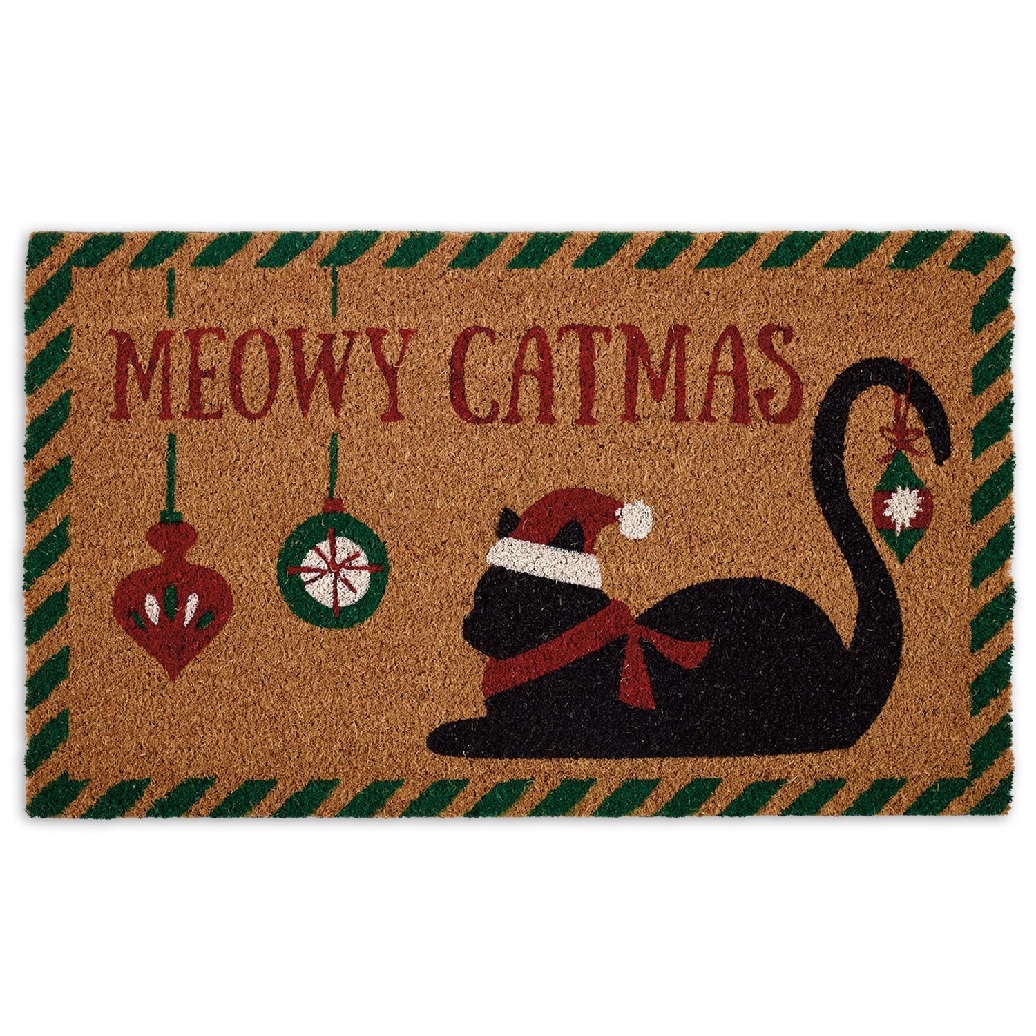 Meowy Catmas Doormat ,Retail $41.99