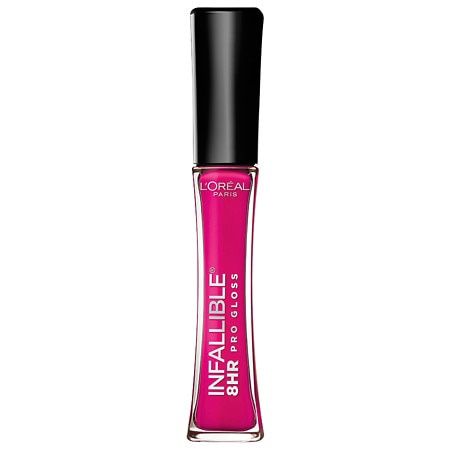 L&#39;Oreal Paris Infallible 8HR Never Fail Lip Gloss, 140 Pink Topaz, Retail $8.99