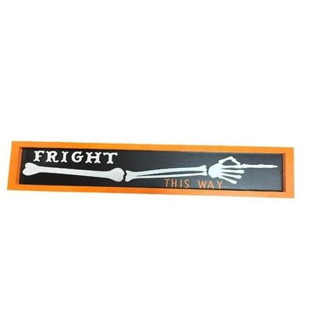 Ashland Halloween Hocus Pocus Right This Way Wall Decor - Retail $17.99