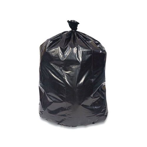 Coastwide Professional 50-56 Gallon Trash Bag, 43&quot; X 48&quot;, High Density, 16 Mic, Black, 200 Bags/Box (CW57392) - Retail $80.99