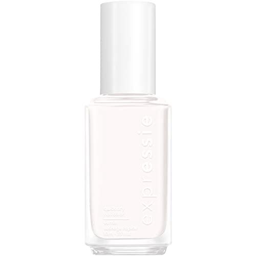 Essie Expressie Quickdry Nail Polish, Vegan, Word on the Street,white, 0.33 Fl Oz, Retail $8.99