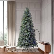 12 ft Pre-Lit Aspen EZ Connect Artificial Christmas Tree, 4430 Color-Changing Radiant Micro LED Lights - $1,499.99