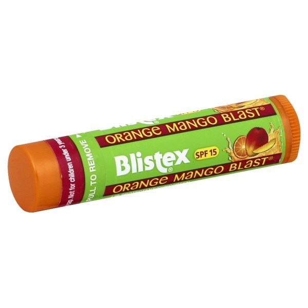 Blistex Orange Mango Blast Lip Balm 0.15 Ounce One Count - Retail $1.79