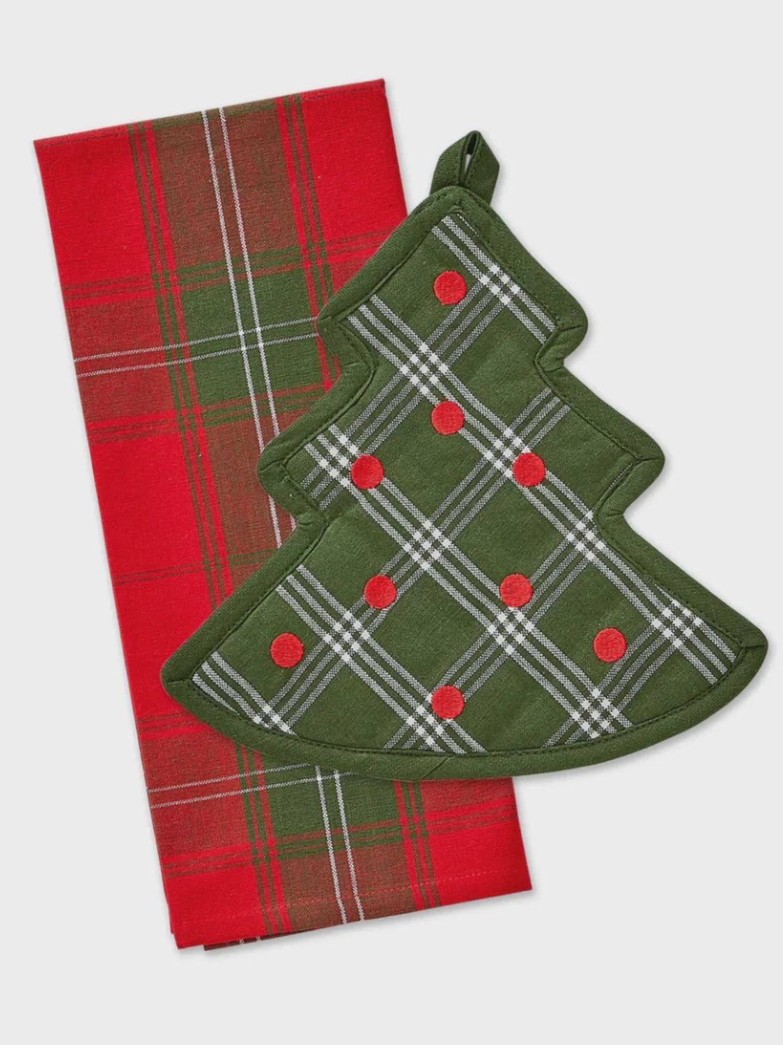 O Christmas Tree Potholder Gift Set - Retail $18.99