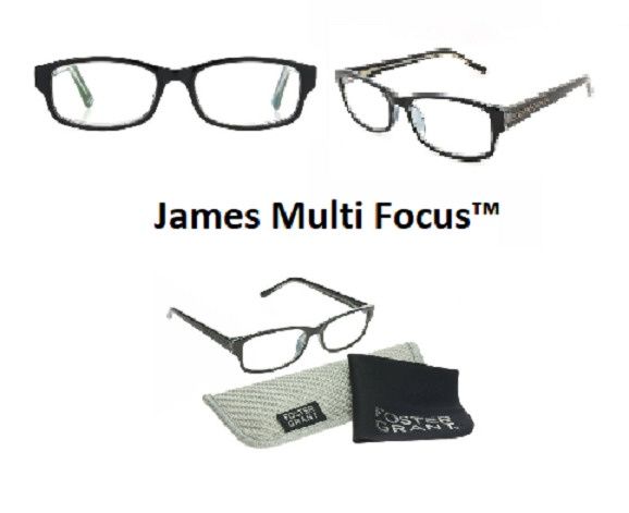 Foster Grant Reading Glasses E.Reader Multi Focus - Retail $34.99
