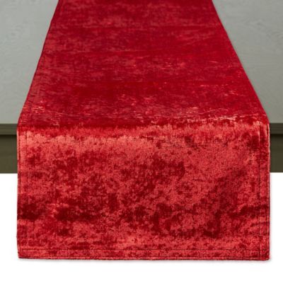 RED VELVET TABLE RUNNER 14x108 - Retail $25.98