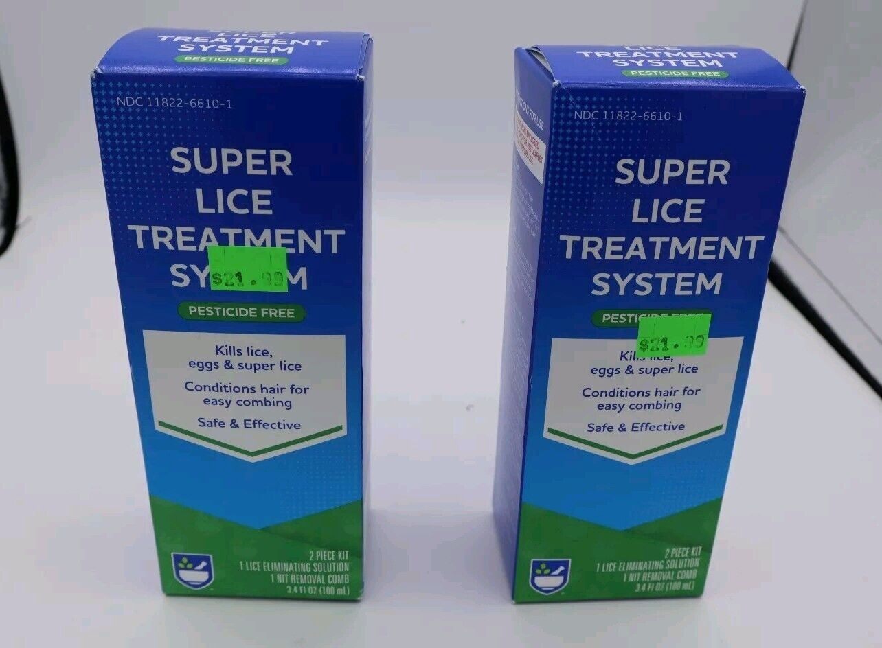 Super Lice Treatment System - Rite Aid Brand - 3.4 Oz - Retail $22.99