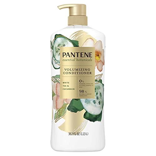 Pantene Essential Botanicals Volumizing Conditioner White Tea and Cucumber 38.2 Fl Oz - Retail $17.99