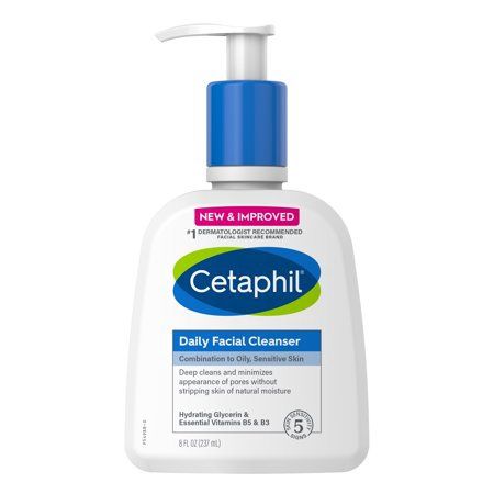 Cetaphil Daily Facial Cleanser, 8 OZ - Retail $9.99