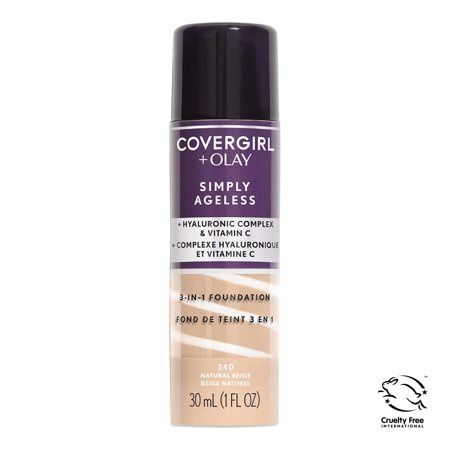CoverGirl + Olay Simply Ageless 3-in-1 Foundation, - Retail $14.99
