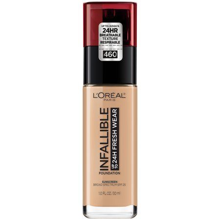 L'Oreal Paris Infallible up to 24H Fresh Wear Foundation, Golden Beige, Retail $14.99