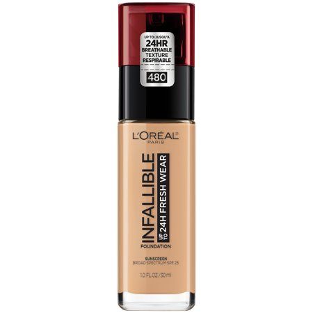 L&#39;Oreal Paris Infallible 24 Hour Fresh Wear Foundation, Lightweight, Radiant Sand, Retail $14.99