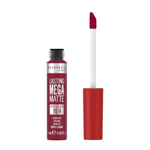 Rimmel London Lasting Mega Matte Liquid Lipstick Hydrating Formula - Ruby Passion, Retail $6.99