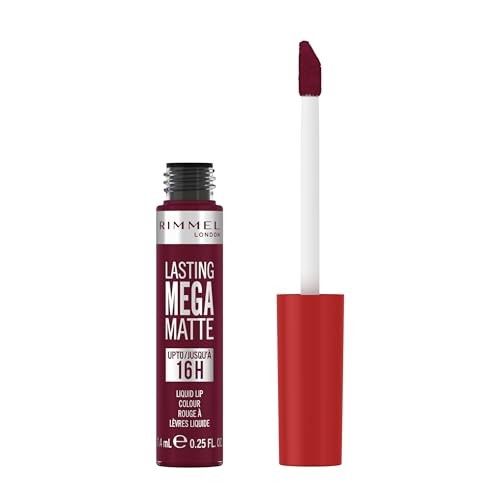 Rimmel London Lasting Mega Matte Liquid Lipstick Hydrating Formula - Plum This Show, Retail 46.99