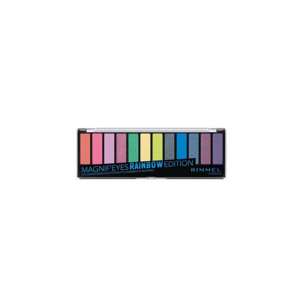 Rimmel London Magnif'eyes Eye Shadow Palette, Rainbow Edition, Retail $8.99