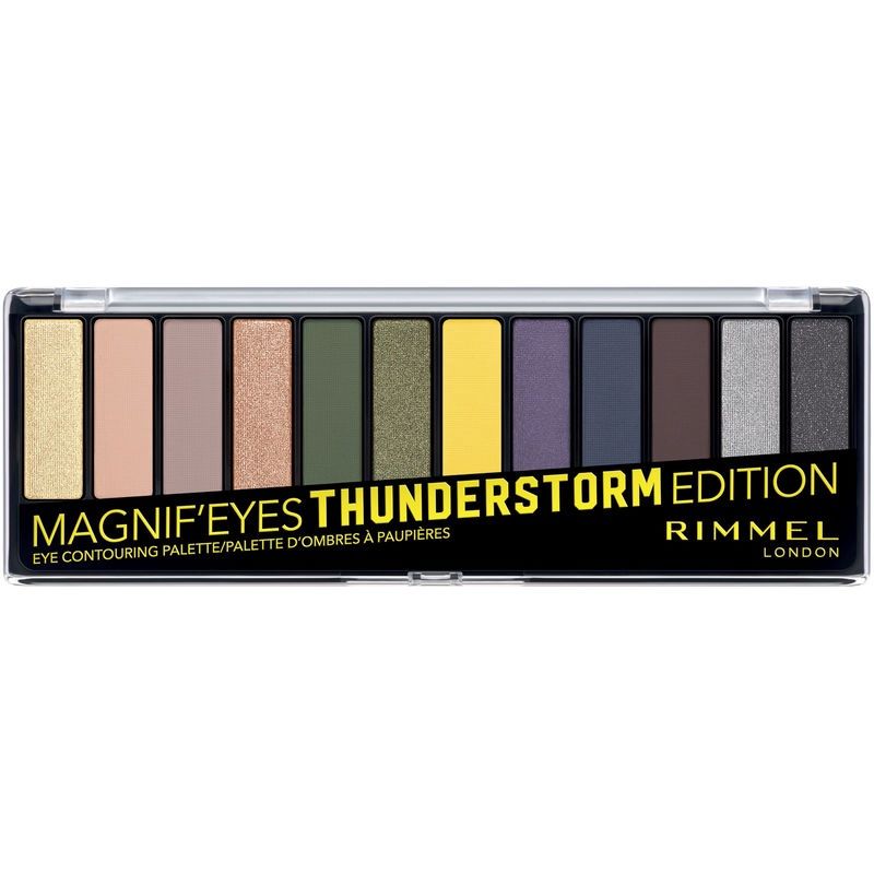 Rimmel London Magnifeyes Eyeshadow Palette 010 Thunderstrom Edition, Retail $8.99