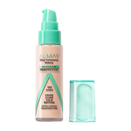 Almay Clear Complexion Foundation, Ivory, Retail $16.29