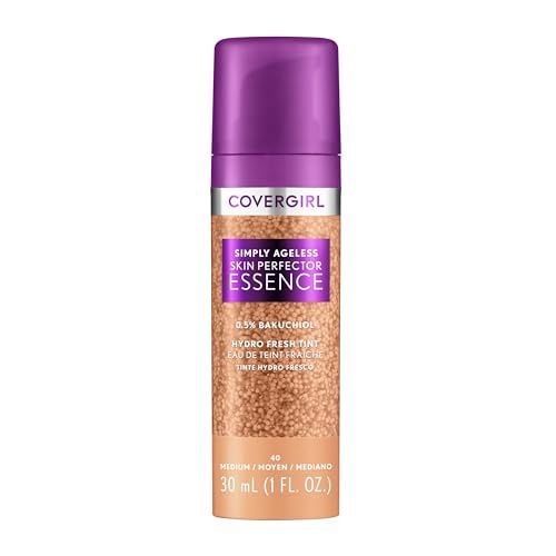 Covergirl Simply Ageless Skin Perfector Essence Foundation - Retail $21.49, COLOR: 40 Medium
