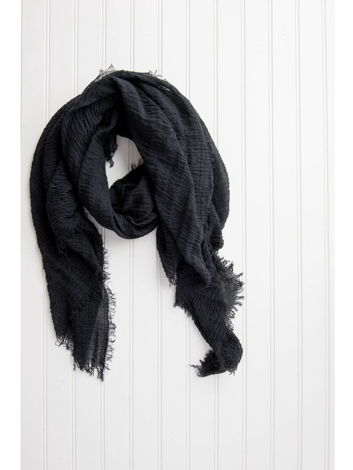 Design Imports ISS177-BLK Classic Insect Shield Scarf - Black