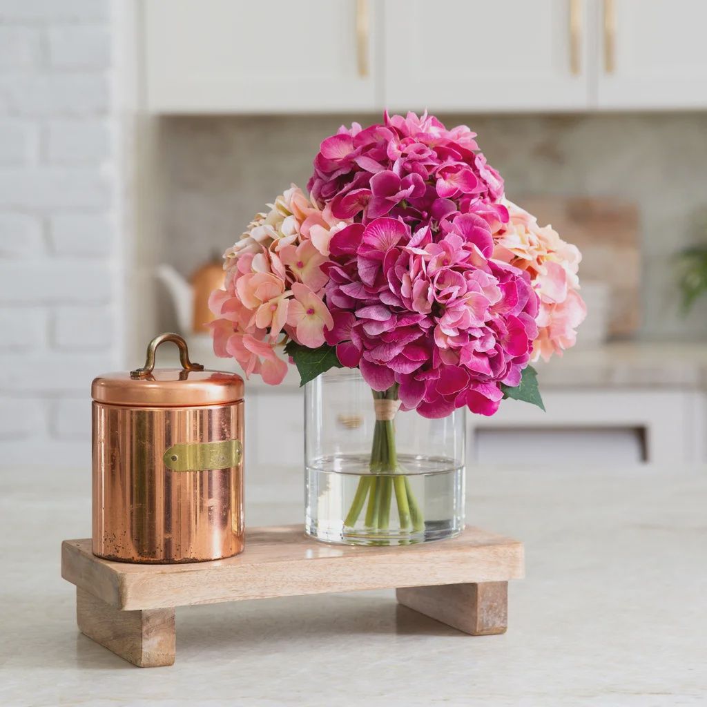 Faux 12" Hydrangea Arrangement - Retail $39.99