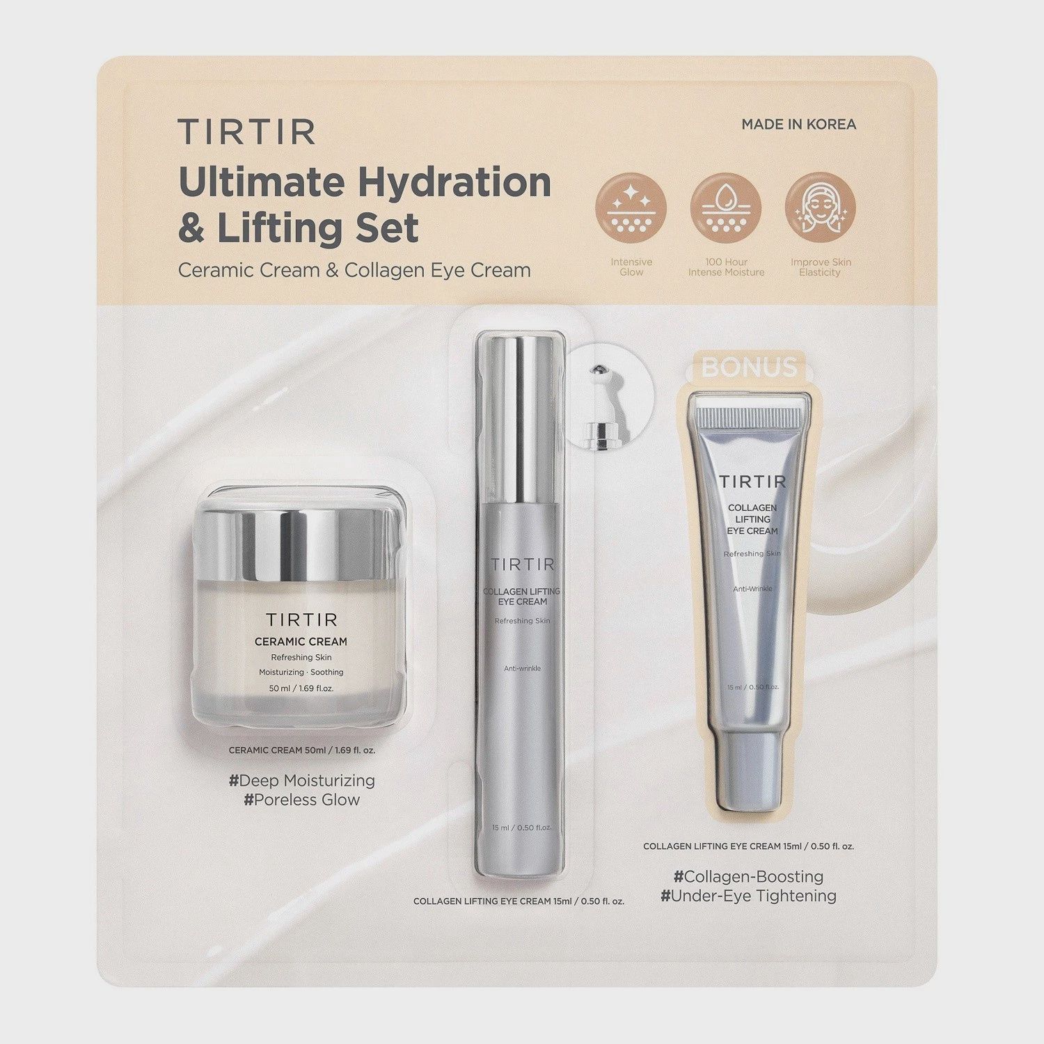 Tir Tir Ultimate Hydration &amp; Lifting Set - Retail $32.99