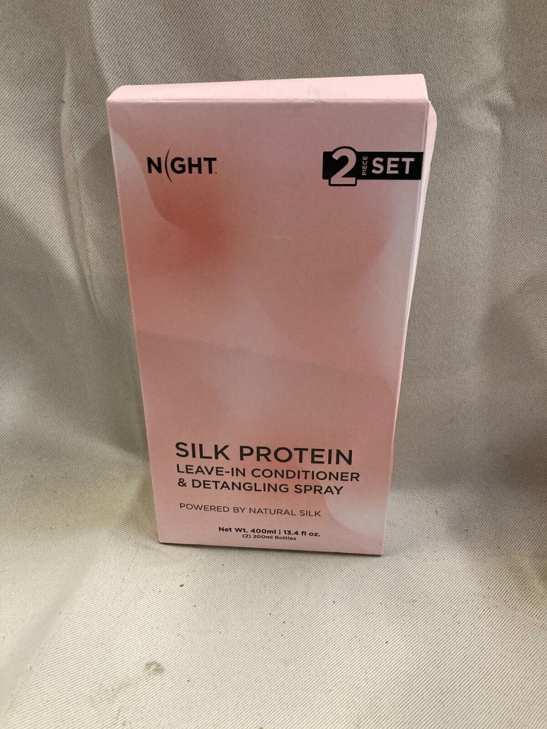 Night Silk Protein Leave-in Conditioner and Detangler Spray, 2-pack - Retail $19.95