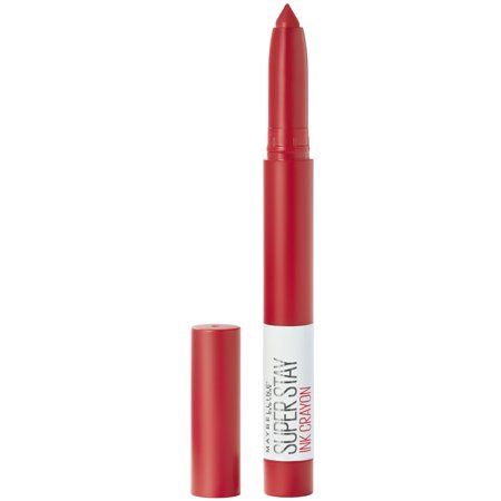 Maybelline SuperStay Ink Crayon Lipstick, Matte Longwear Lipstick Makeup, Hustle in Heels - Retail $11.99