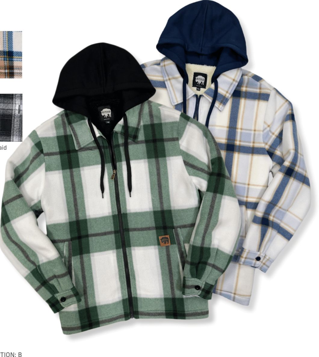 WOMEN’S SHERPA LINED HOODED FLEECE - Retail $34.99