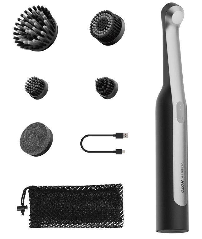 HOTO Wand Cordless Spin Scrubber - Retail $21.99