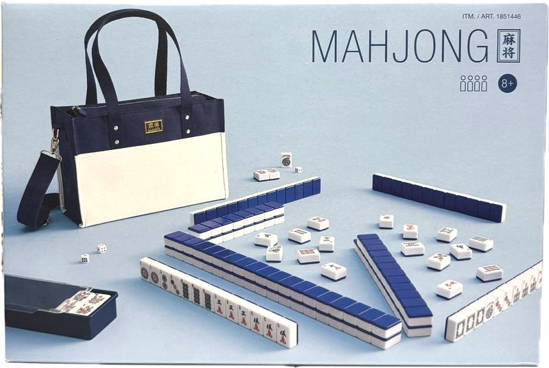 Mahjong Tile Set with Storage Tote - Retail $99.99