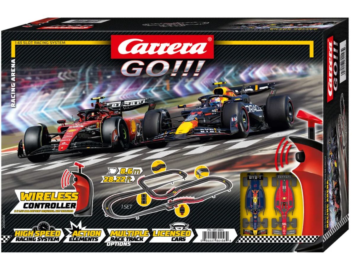Carrera GO!!! Racing Arena Slot Racing System - Retail $99.99