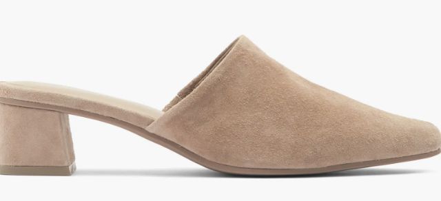 Splendid Lyn Suede Mule Heel (Women) - Retail $19.99