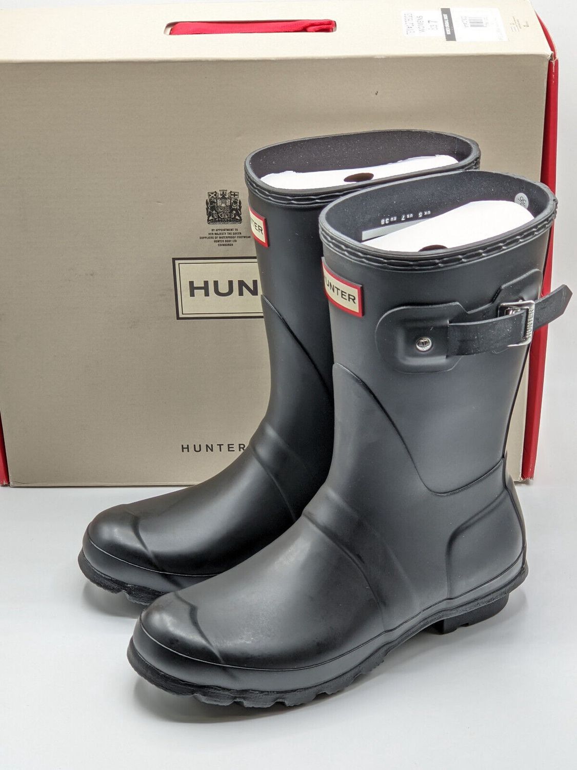 Hunter Original Short-O Boot Women&#39;s Waterproof Rain &amp; Farm Boots - Retail $69.99
