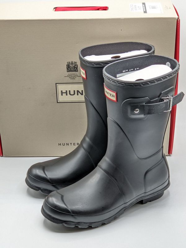 Hunter Original Short-O Boot Women&#39;s Waterproof Rain &amp; Farm Boots - Retail $69.99