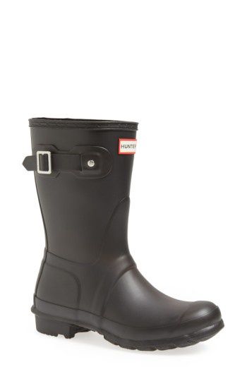 unter Womens Original Short Boots - Black Rubber - Retal $99.99
