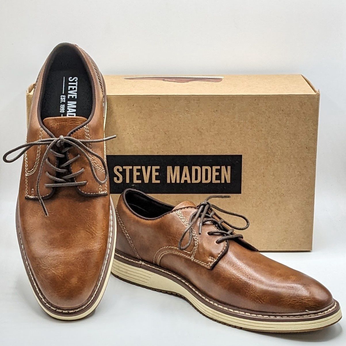 Steve Madden “P-Jansen” Men’s Office Professional Oxford Dress Shoe - Retail $19.97