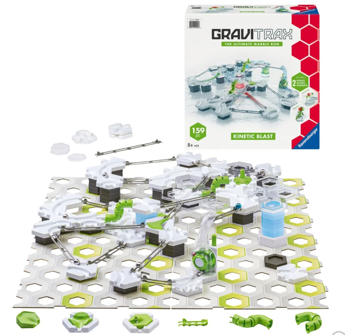 GraviTrax Kinetic Blast Marble Run Set - Retail $59.99