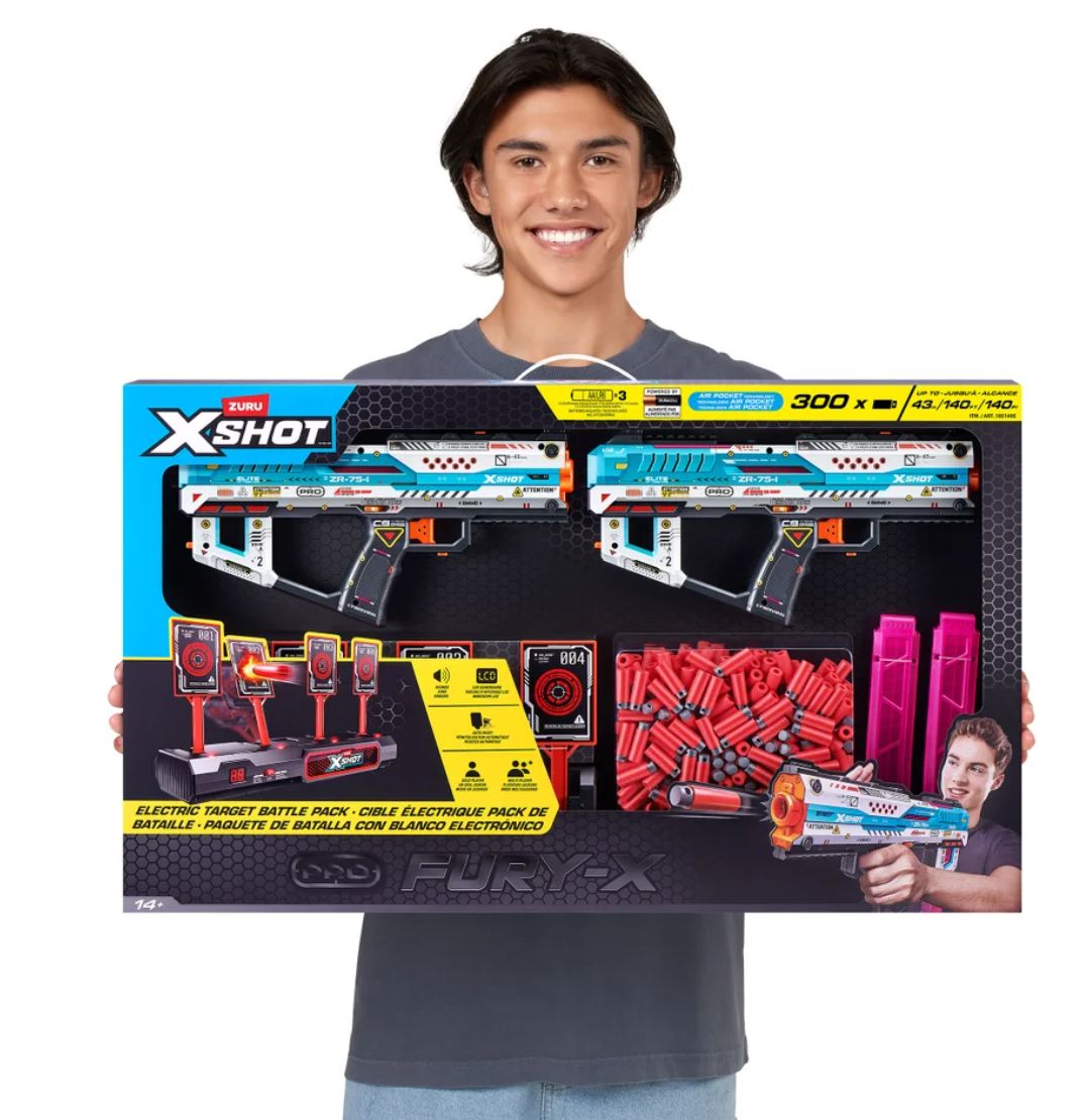 Zuru X-Shot Pro Fury-X Battle Blaster - Retail $39.99