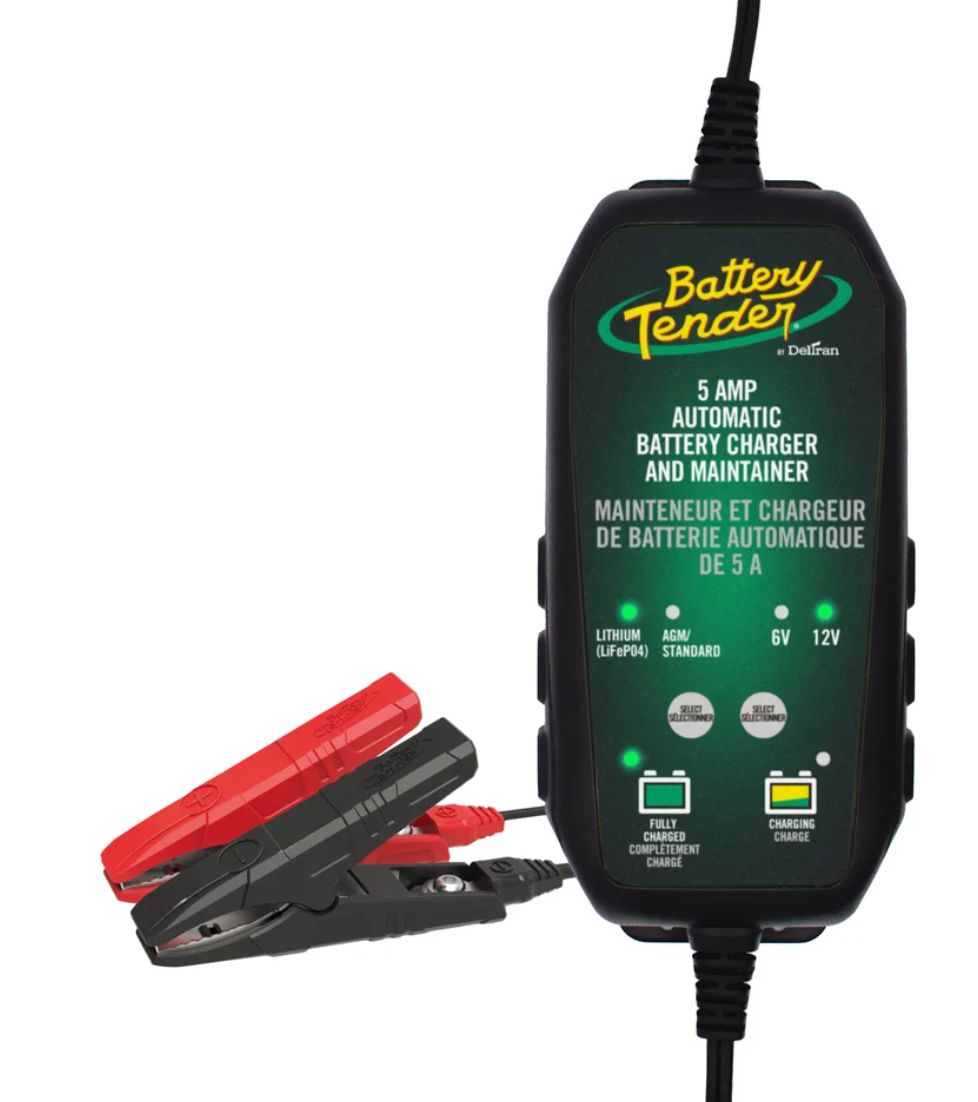 Battery Tender® 5 AMP Weather Resistant Battery Charger &amp; Maintainer - Retail $46.99
