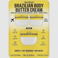 Nutrius Body Butter Cream, 3-piece Set - Retail $19.99