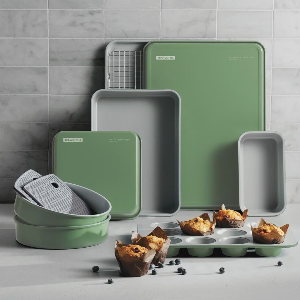 Tramontina 11-piece Ceramic Bakeware Set - RETAIL - $59.99