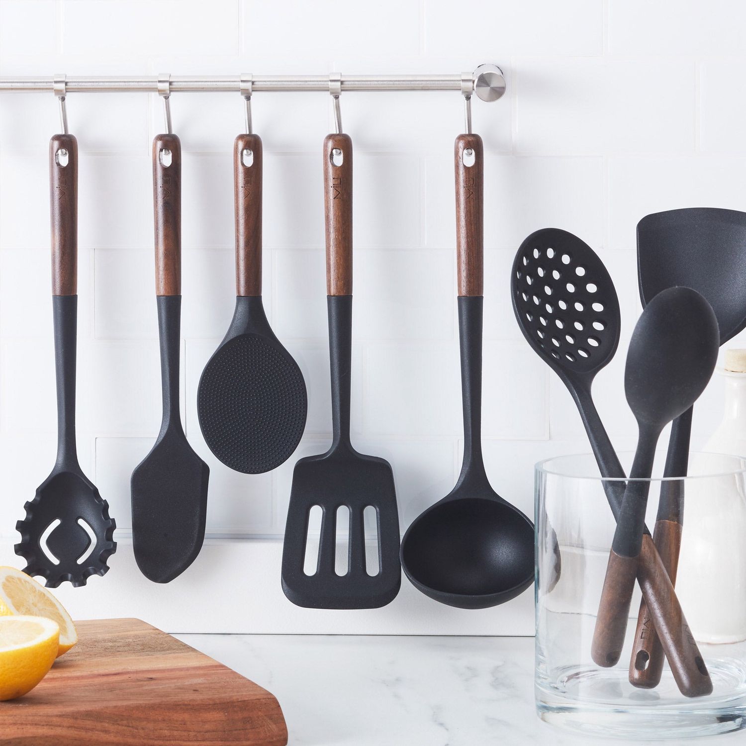 MIU 8-Piece Silicone Utensil Set - RETAIL - $19.99