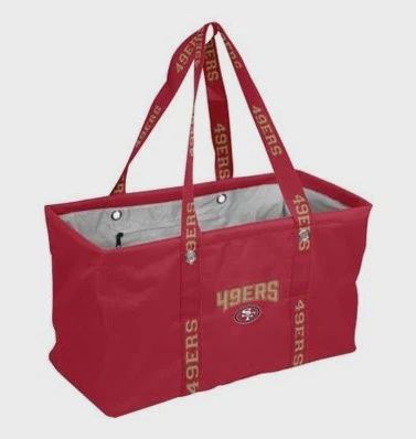 NFL San Francisco 49ers Polyester Picnic Tote - Retail $47.99
