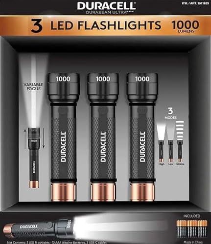 Duracell Durabeam Ultra LED Flashlight 1000 Lumens - Retail $29.48
