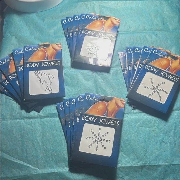 Cala Silver Body Jewels