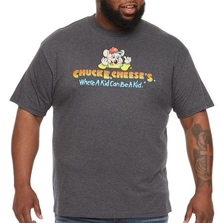 Big and Tall Mens Crew Neck Short Sleeve Classic Fit Graphic T-Shirt, 3x-large , Black - Retail $30.00