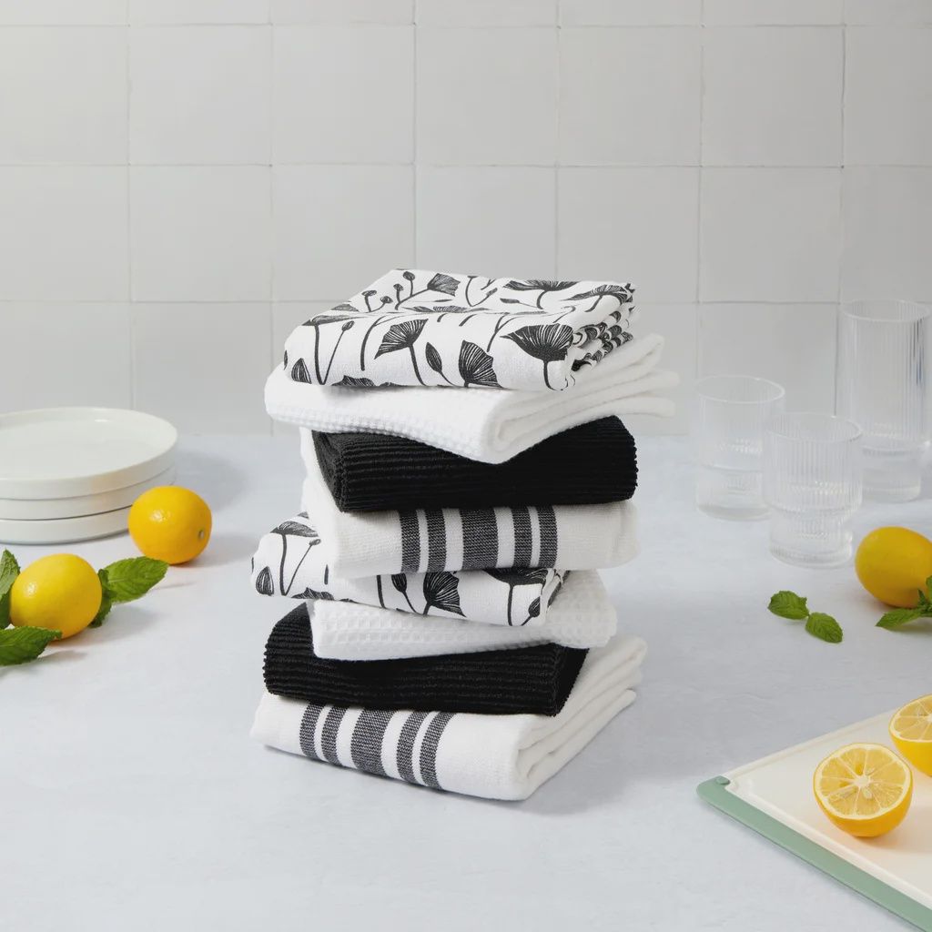 Terry Kitchen Towels, 8-pack - Retail $19.99