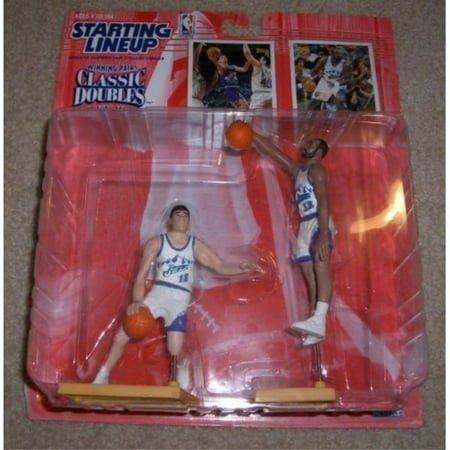 1997 John Stockton and Karl Malone NBA Classic Doubles Starting Lineup Figures